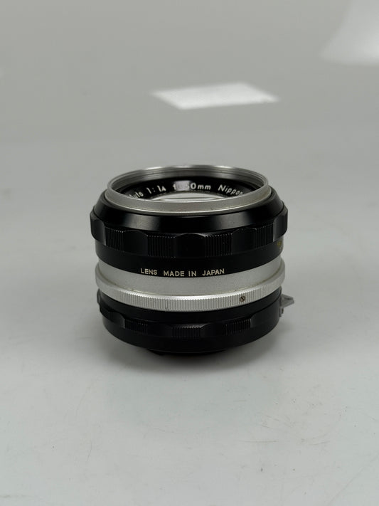 Nikon Nikkor S Auto non AI 50mm f1.4 Lens Prime SLR