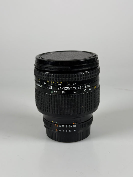 Nikon AF Nikkor 24-120mm F3.5-5.6 D Zoom Lens For F Mount