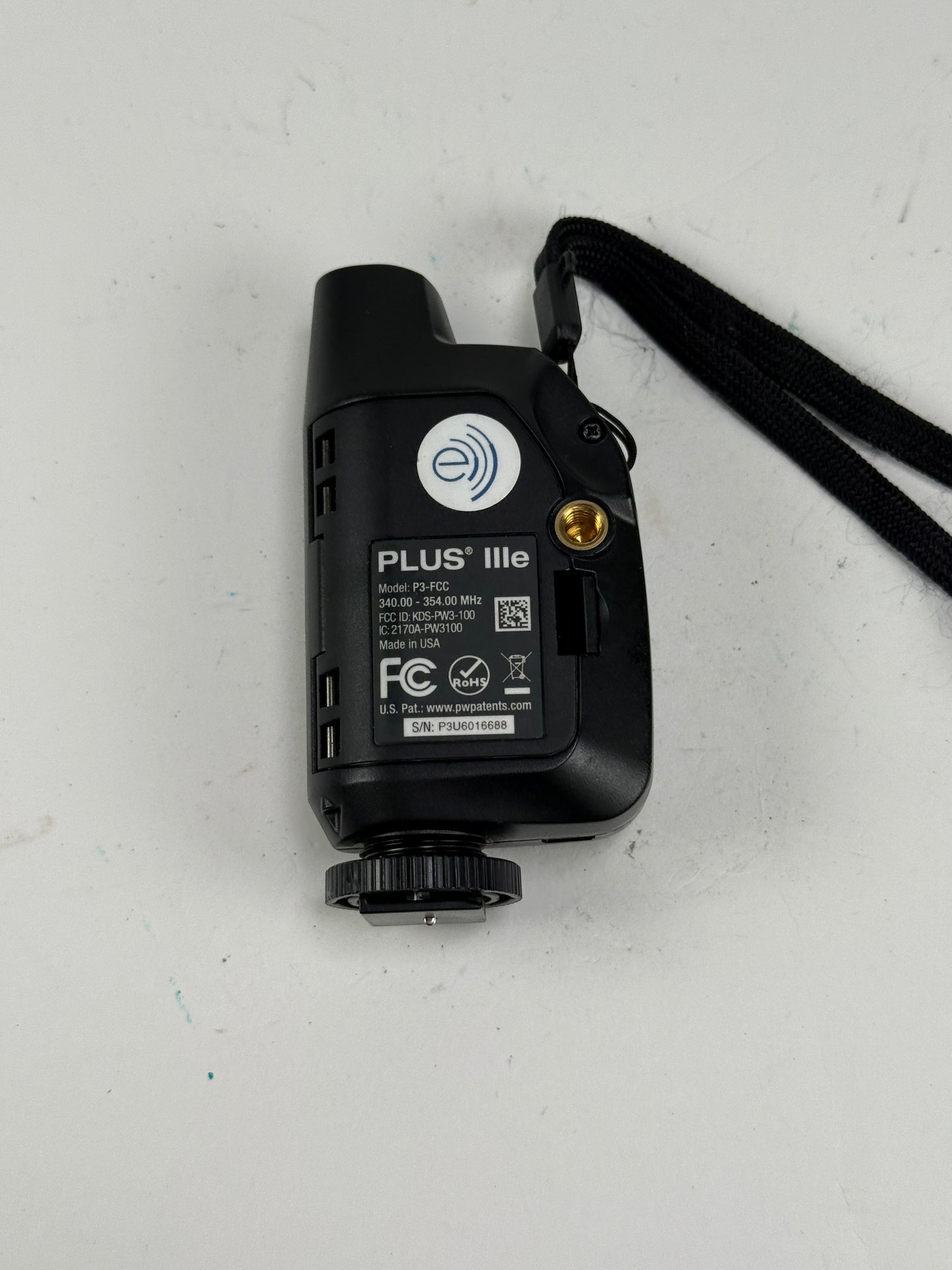 Pocket Wizard Plus IIIe Radio Slave Transceiver