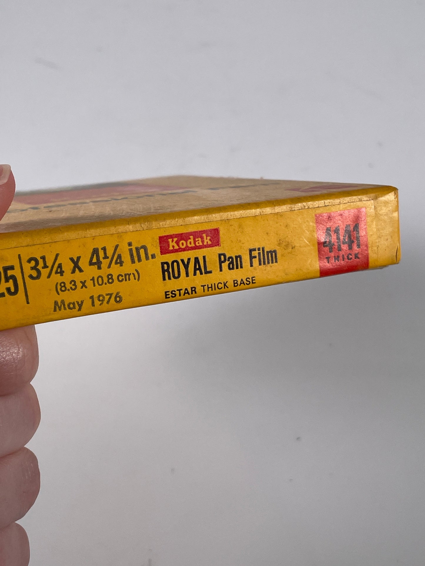 Kodak Royal Pan Black & White Film 25 Sheets pack 3x4 3 1/4 x 4 1/4