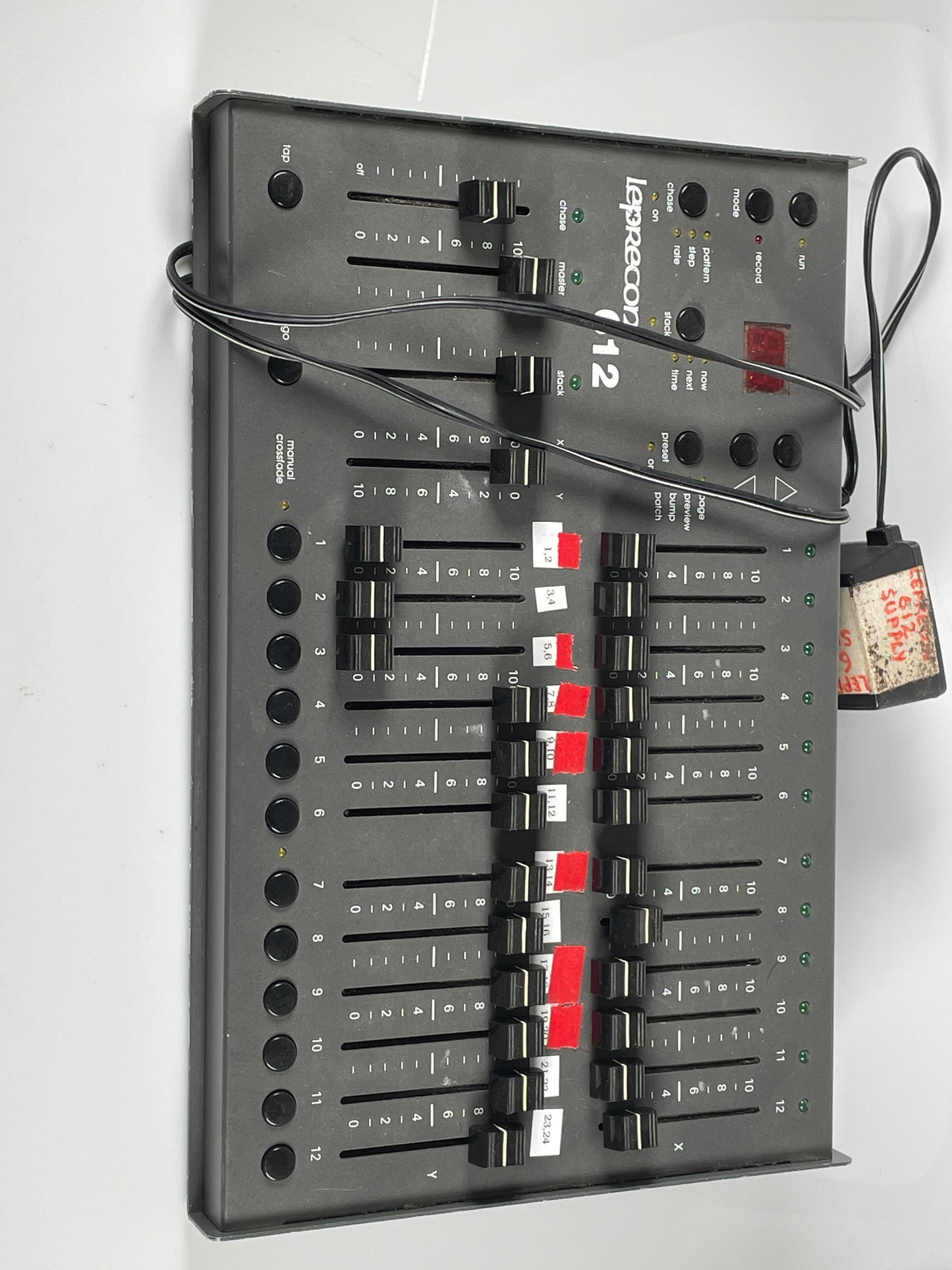 Leprecon 612 Stage Lighting Console w/ Power supply
