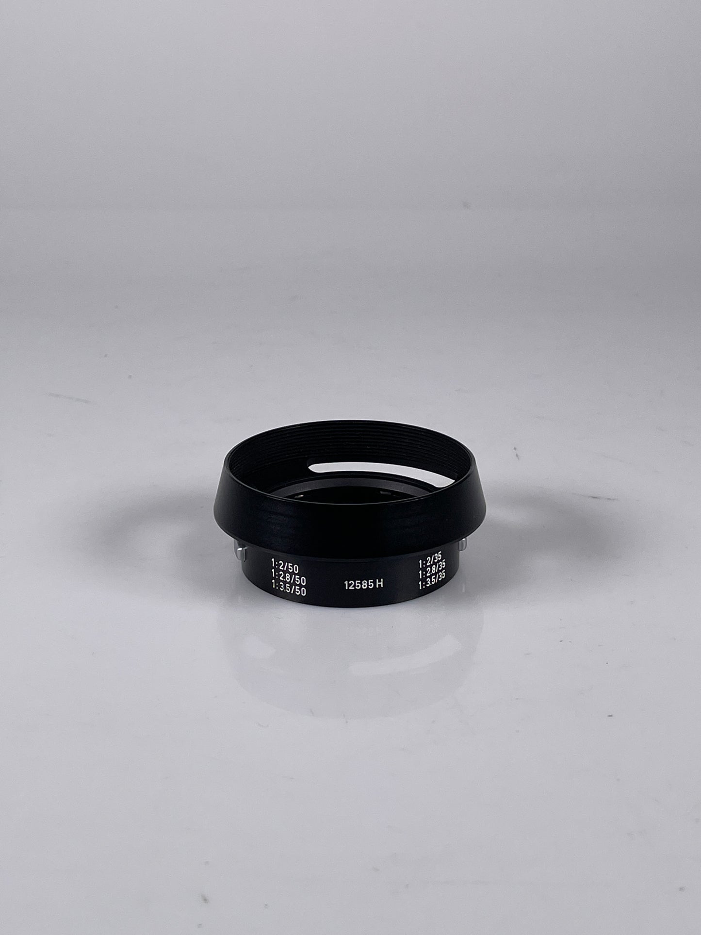 Leica Leitz Wetzlar 12585 H Summicron Metal Lens Hood 50mm 35mm f/2 f/2.8 f/3.5