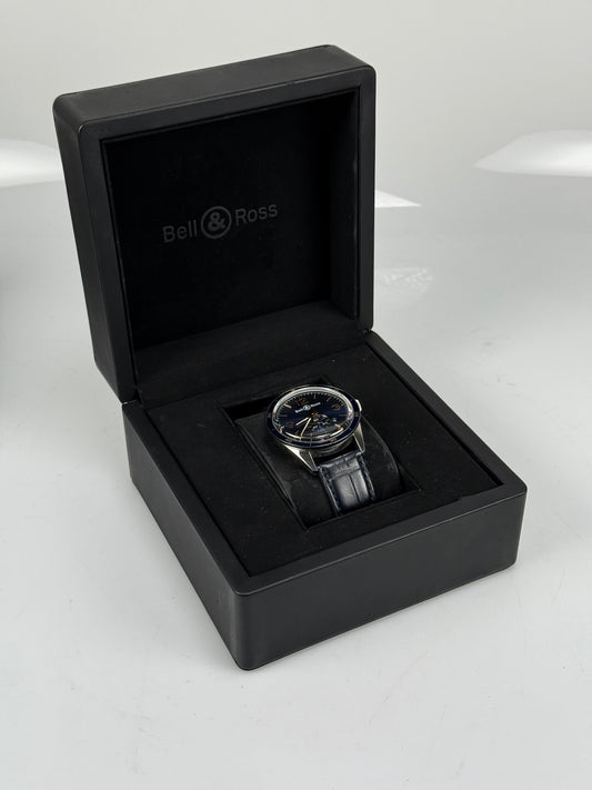 Bell & Ross BR123-95-SP Blue Date Small Second Automatic Men's Watch