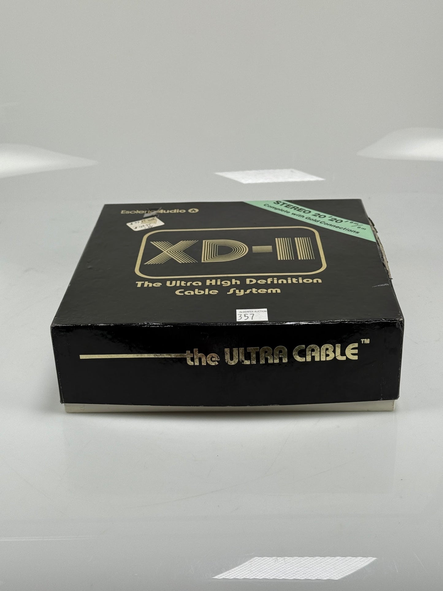 Esoteric Audio XD-11 XD-II ULTRA HIGH definition cable for stereo with gold connections