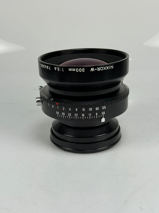 Nikon NIKKOR W 300mm f5.6 Copal 3 Large Format Lens