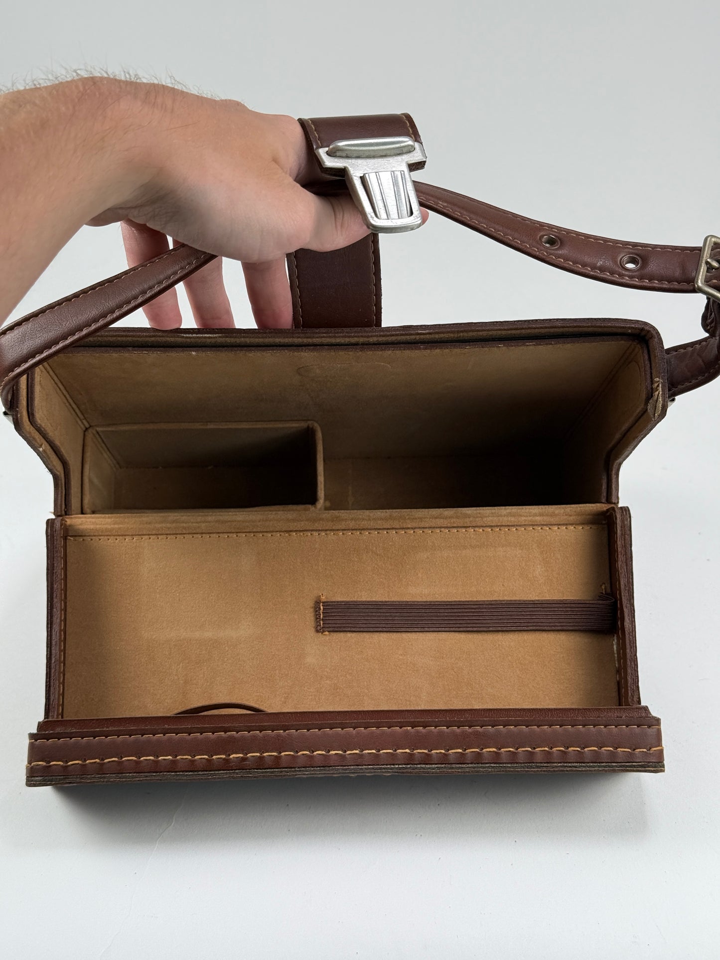Polaroid SX-70 Land Camera Fitted Leather Carrying Case