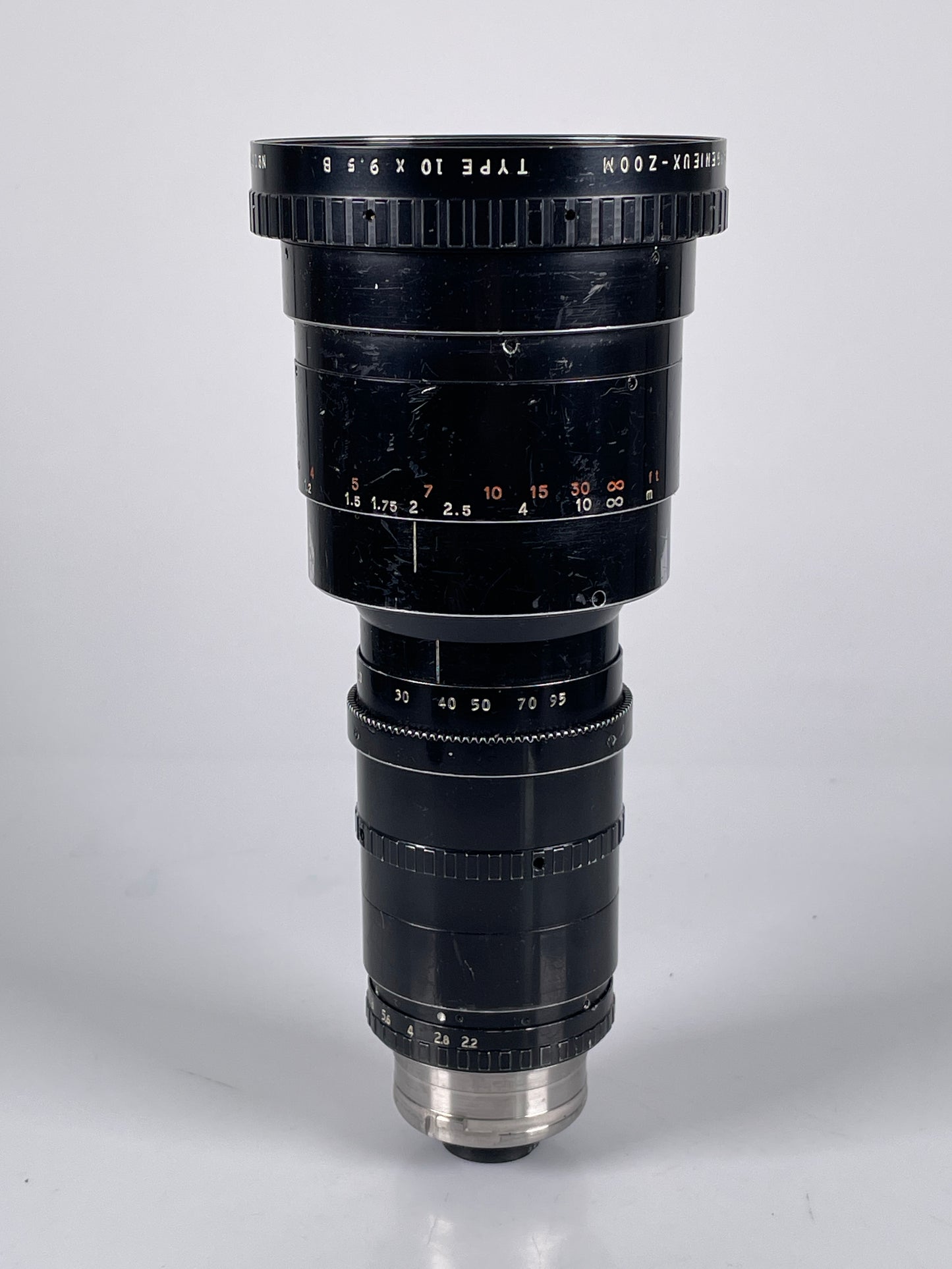 Angenieux 9.5-95mm f2.2 TYPE 10x9.5B Zoom Lens Arriflex B Mount