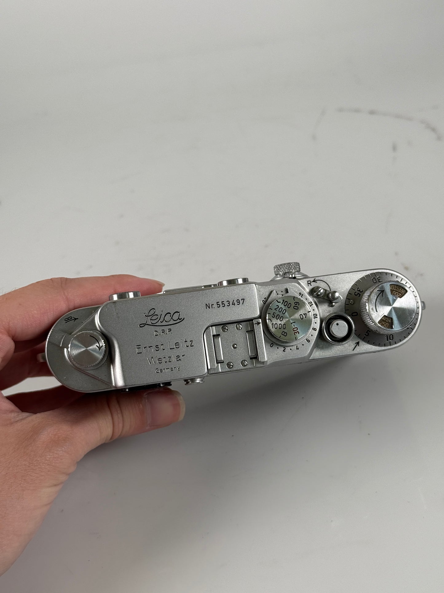 Leica IIIF black Dial BD Rangefinder 35mm Film Camera
