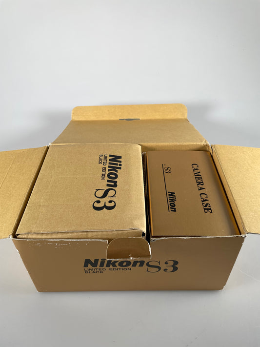 Nikon S3 Olympic Type Black Body w/ Nikkor-S 50mm f/1.4 Lens