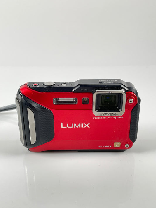 Panasonic Lumix Adventure DMC-TS6 16.1 Megapixel Waterproof Digital Camera Red