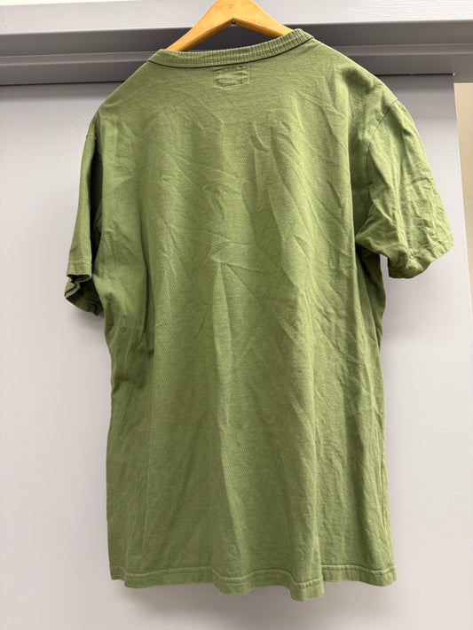 national athletic goods pocket tshirt tee sz 42 green