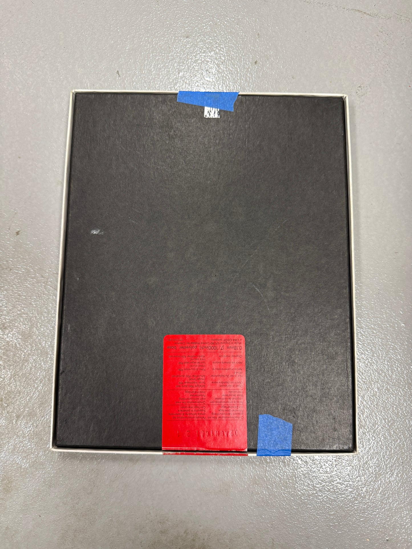 Ilford ortho 8x10 black and white B&W 8x10 20 sheets