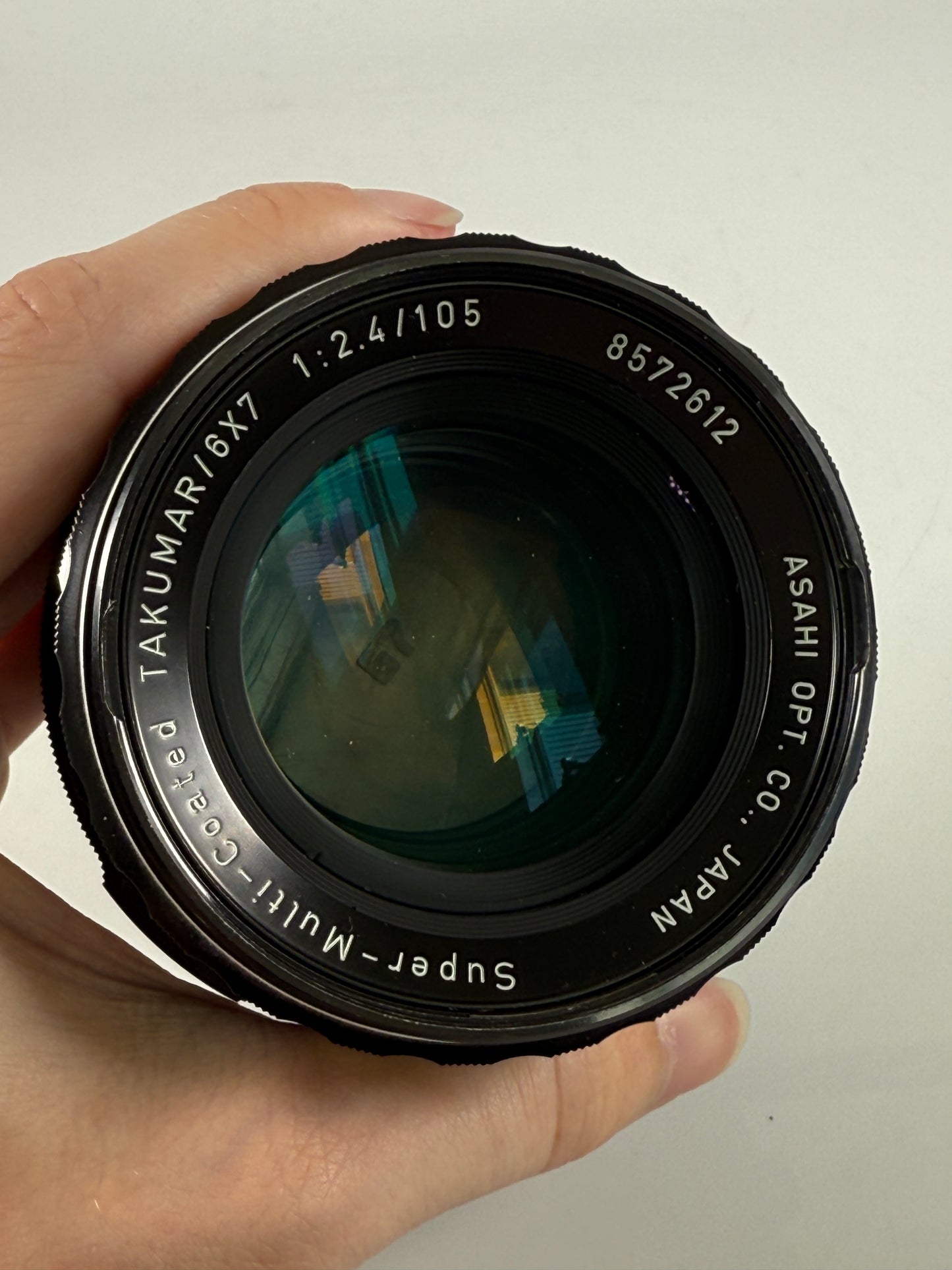 Pentax SMC Takumar 105mm f2.4 Lens For 6x7 67