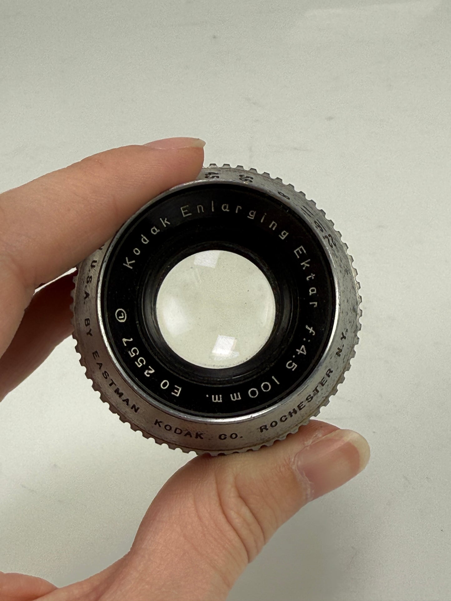 Eastman Kodak Enlarging Ektar 100mm F4.5 Camera Lens