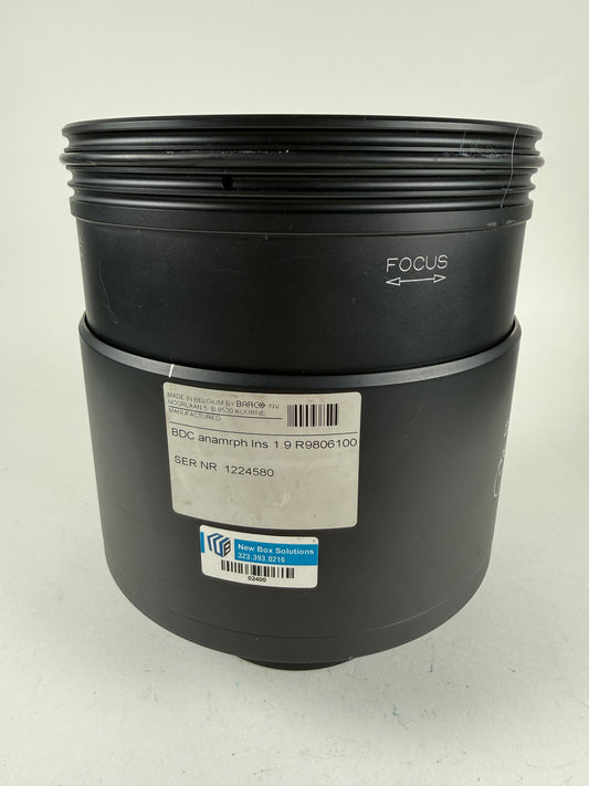 ISCO 1.9X Anamorphic Lens Super - Widescreen Attachment DLP Cinema