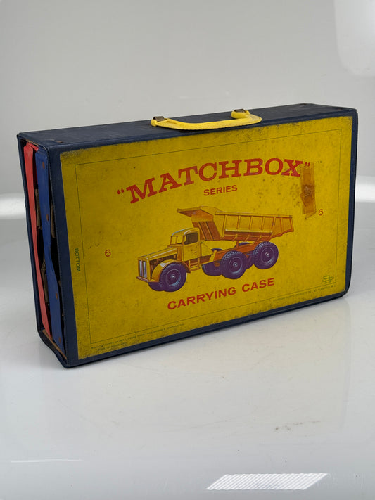 Vintage 1965 Fred Bronner Corp Matchbox Series Carrying Case Holds 30 Cars