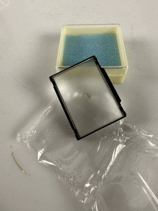 Nikon F3 Type K Red Dot Fresnel Split Image Rangefinder Focusing Screen