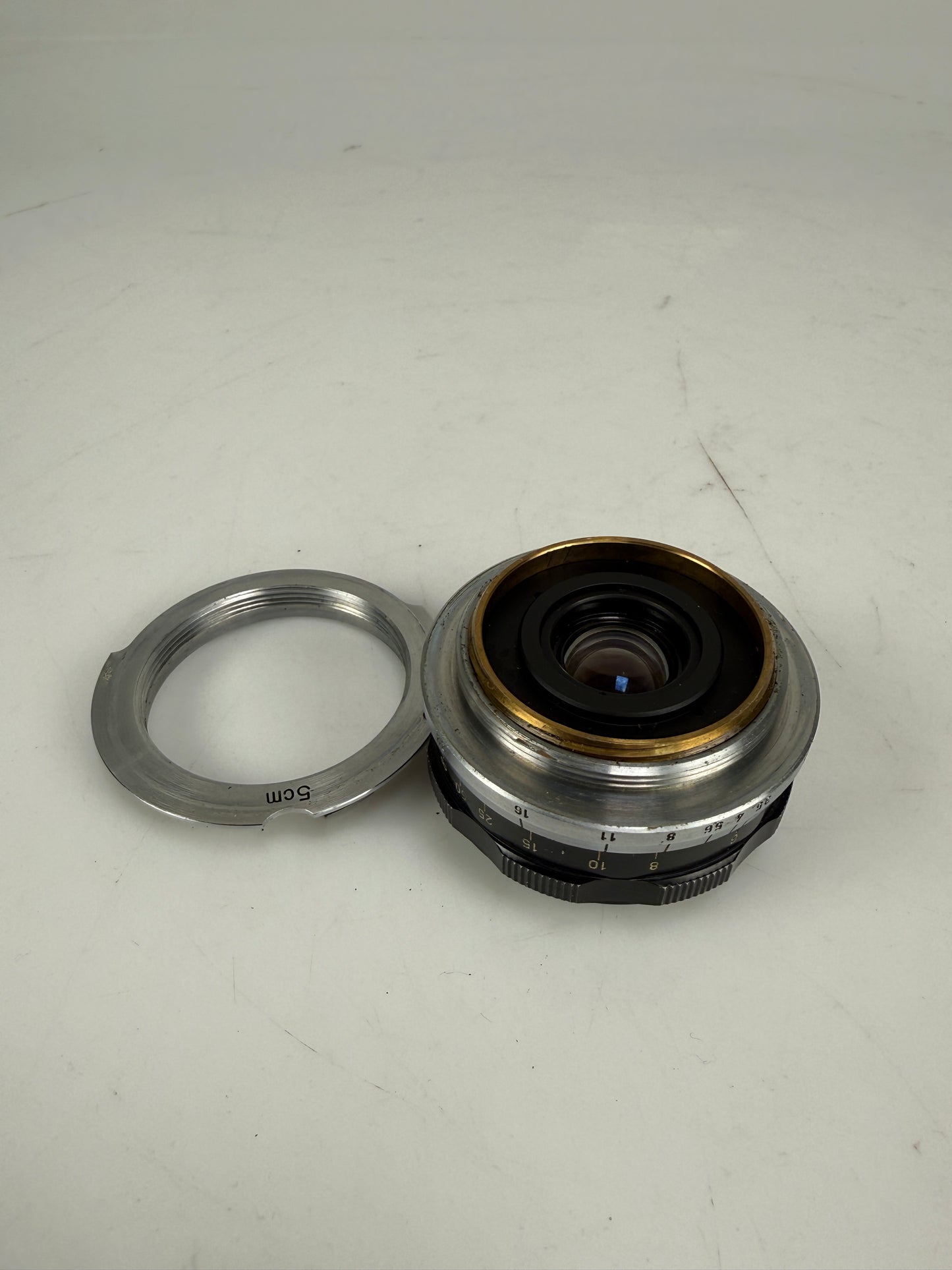 W.Accura Accura 35mm f2.8 Super Wide Angle Lens for Leica LTM with M mount adapter