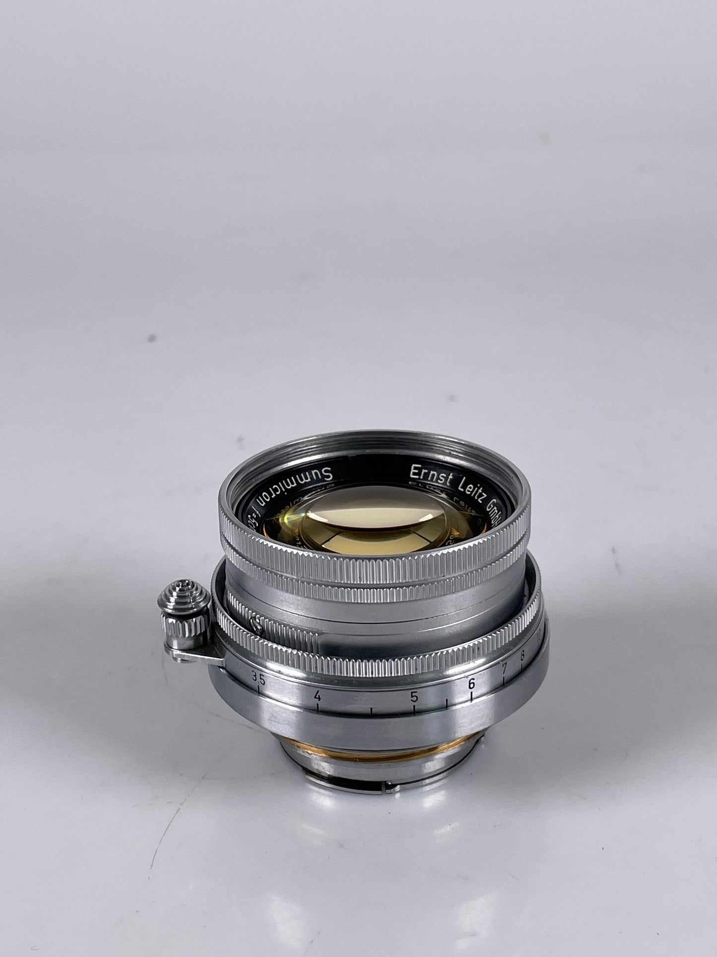 Leica 50mm f2 Summicron Radioactive L39 LTM Screwmount Rangefinder Lens