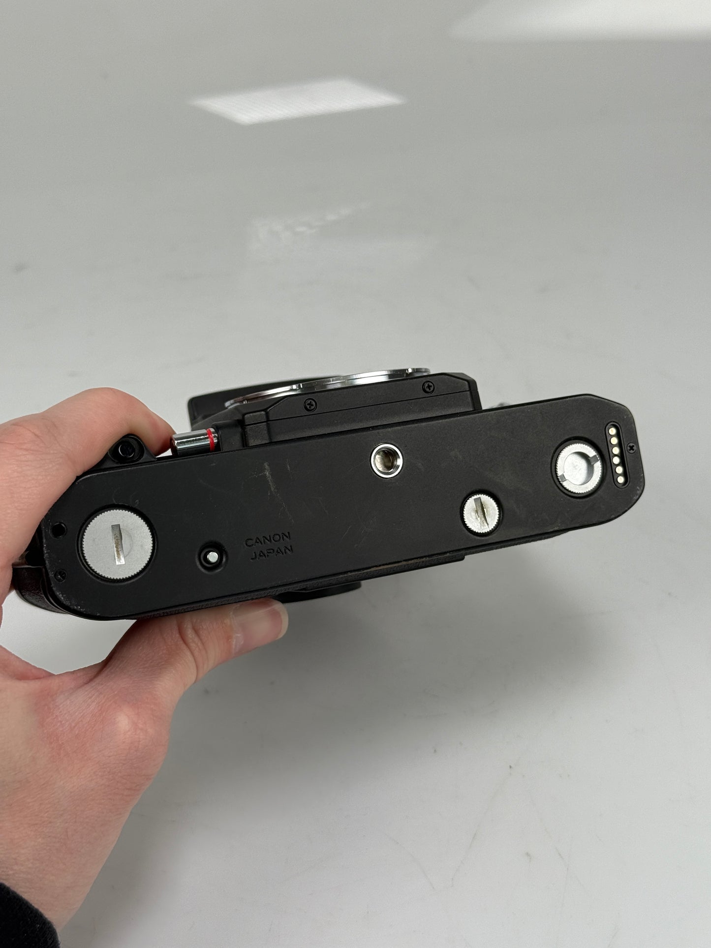 Canon NEW F-1 N 35mm SLR Film Camera black Body AE Finder