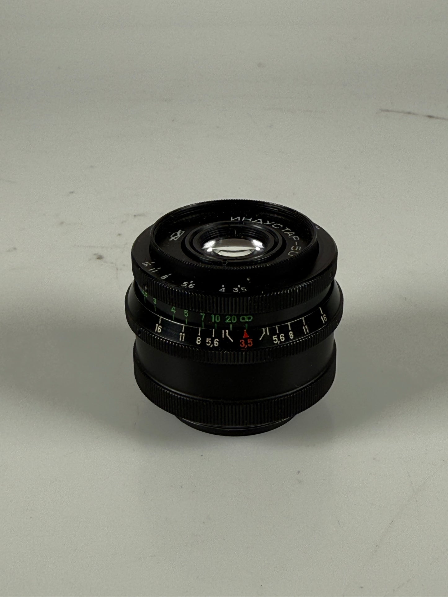 Industar 50 Russian lens 50mm f3.5 M39 Leica L39