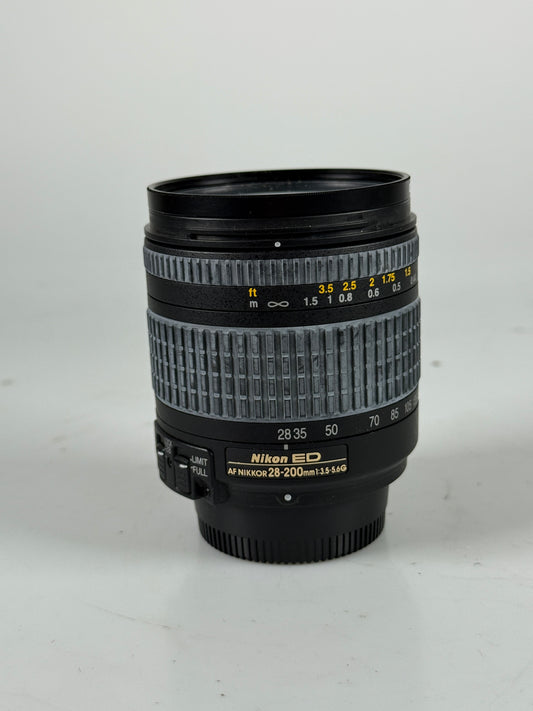 Nikon Zoom AF NIKKOR ED 28-200mm f3.5-5.6G Lens