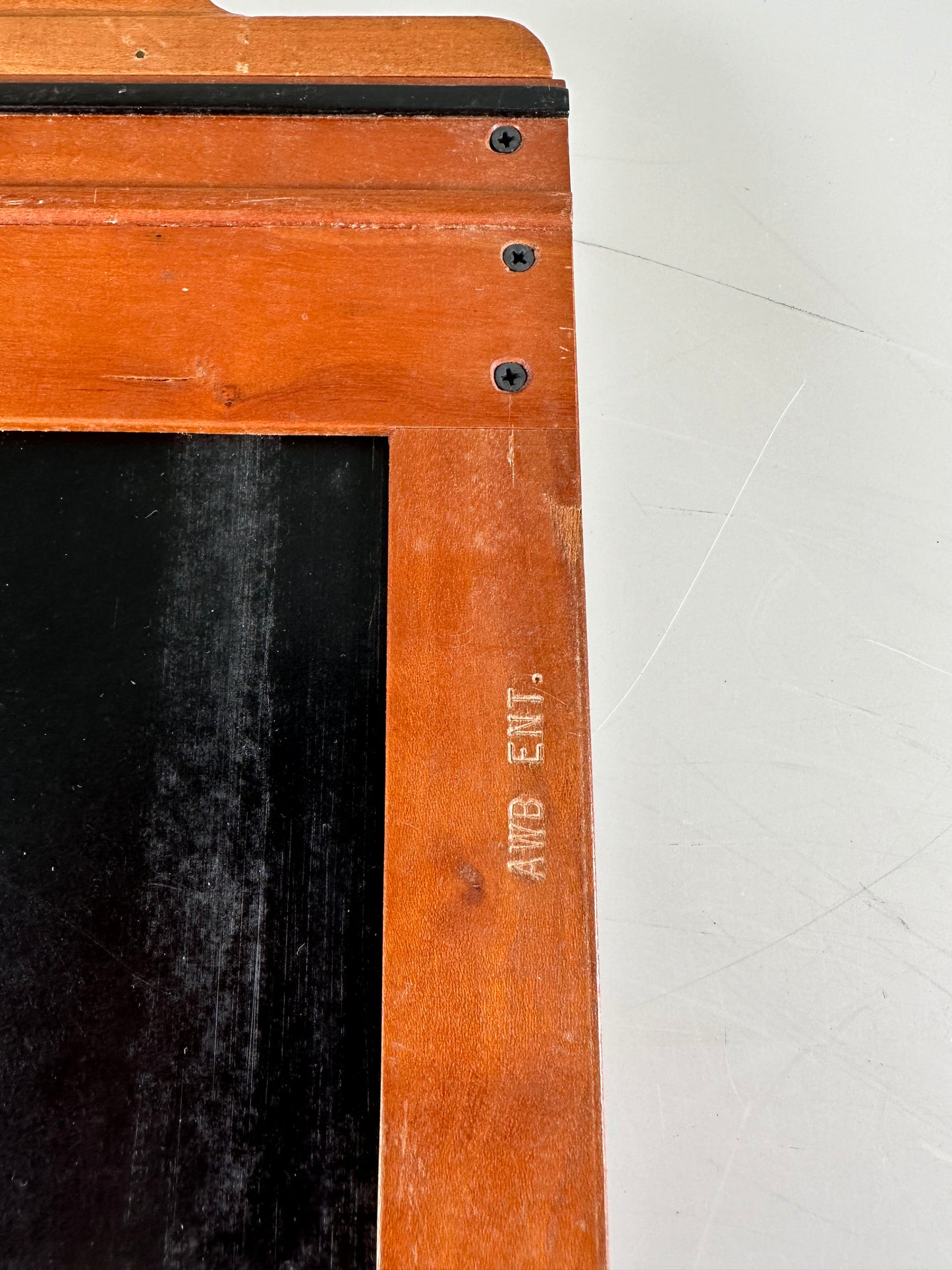 AWB ENT Alan Brubaker 11x14 wooden Large format sheet film holder RARE