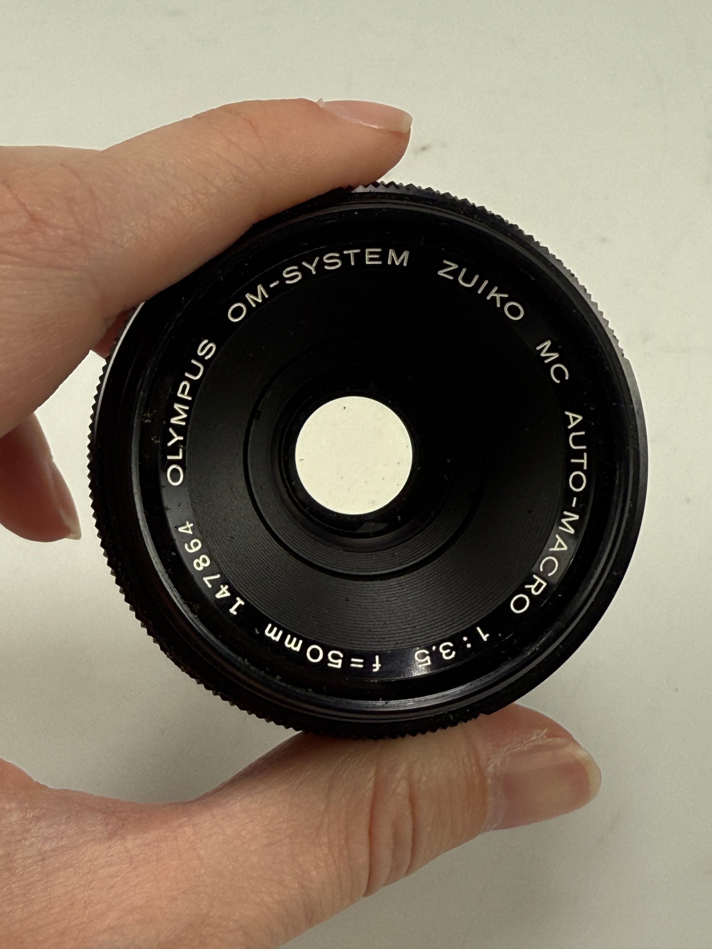 Olympus 50mm f3.5 MC OM Zuiko Macro lens