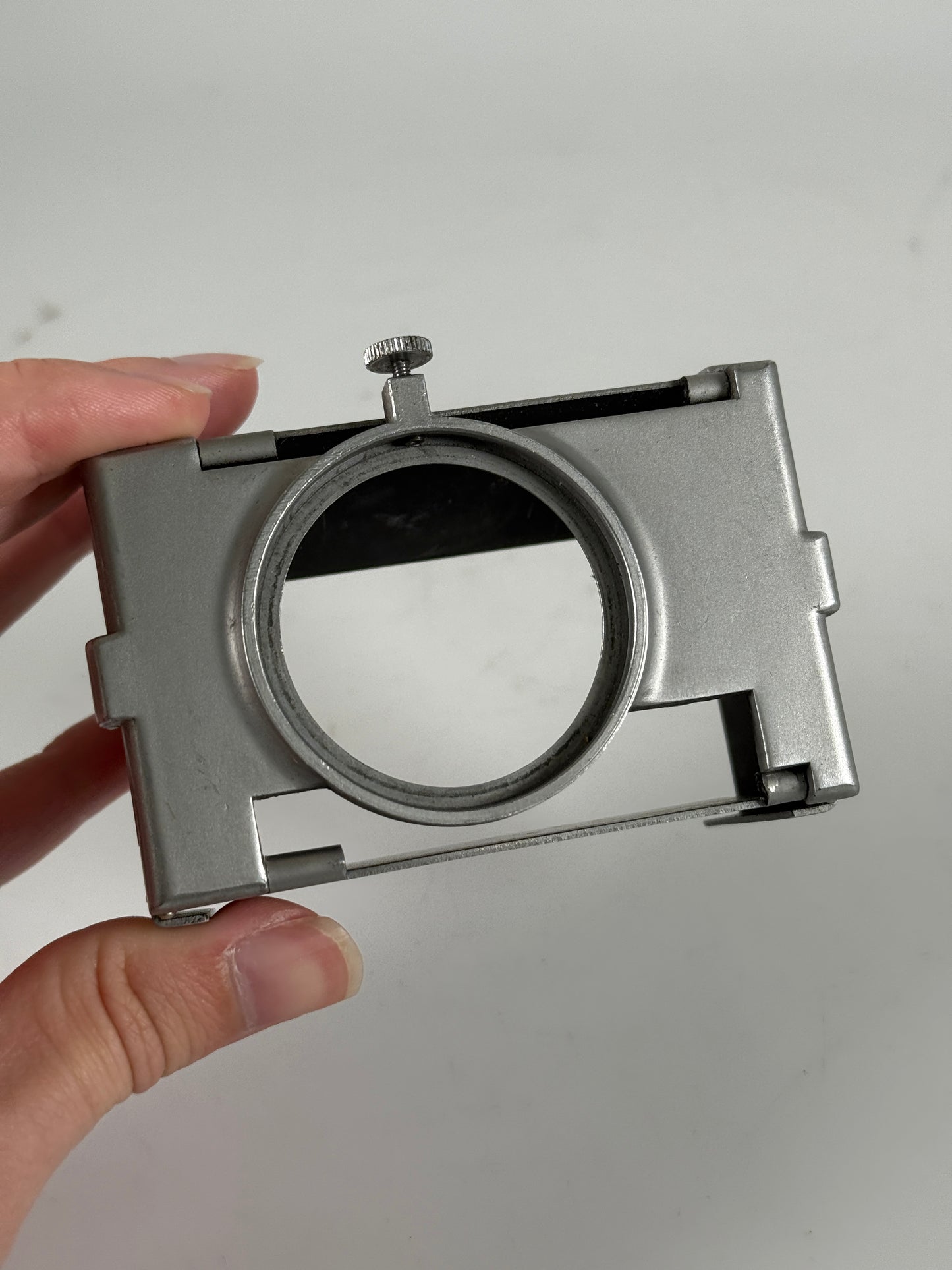 Leica Chrome SOOPD E.L.N.Y Folding Hood for 5cm f2 Summitar