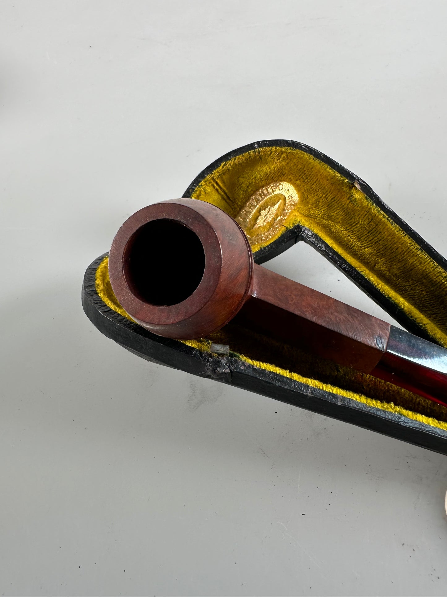 KBB Blue Line Bakelite Pipe, Unsmoked French Briar