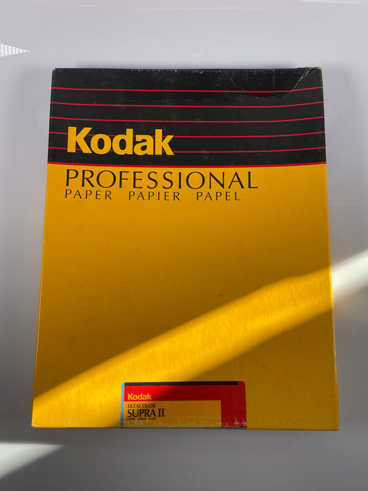 Kodak Ektacolor Supra II Color Printing Paper 50 Sheets 11x14 Sealed