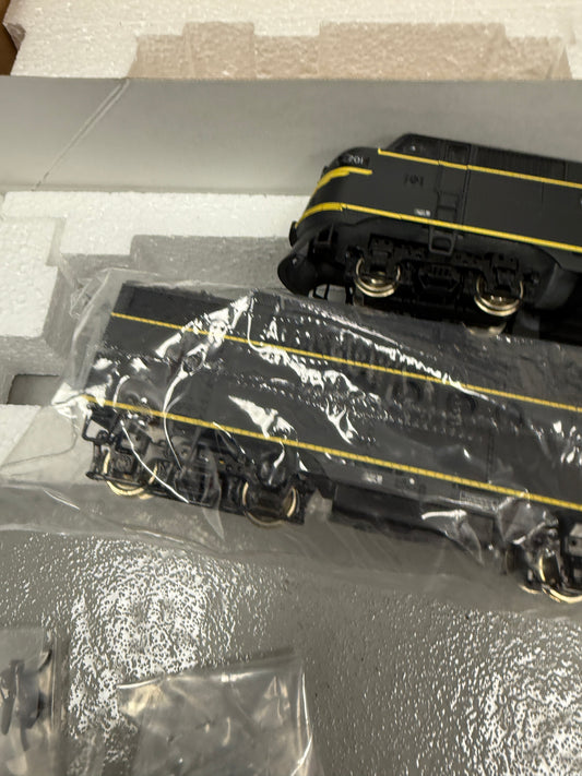 Stewart hobbies HO #5075 FT-A/B Erie 701 black locomotive
