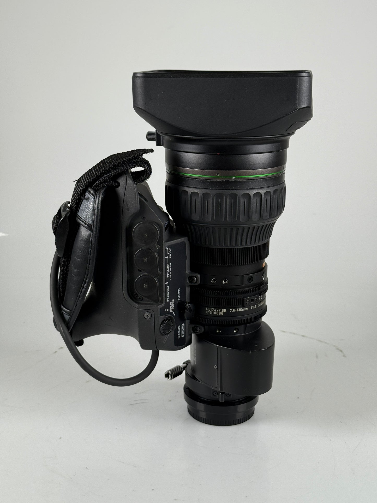 Canon HJ17ex7.6B-IRSE eHDxs 17x2/3 ENG Lens w/ 2x - 7.6-130mm f1.8