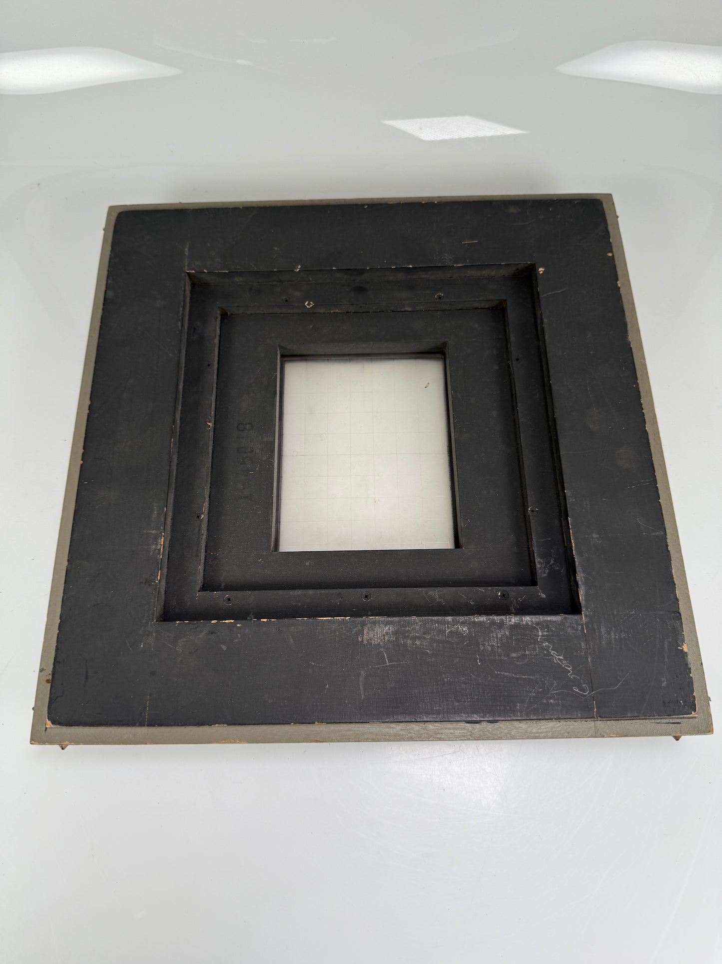 Burke and James 8x10 back to 4x5 large format camera reducing back
