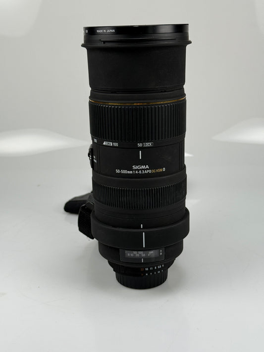 Sigma AF 150-500mm f4-6.3 APO DG HSM D Lens Nikon