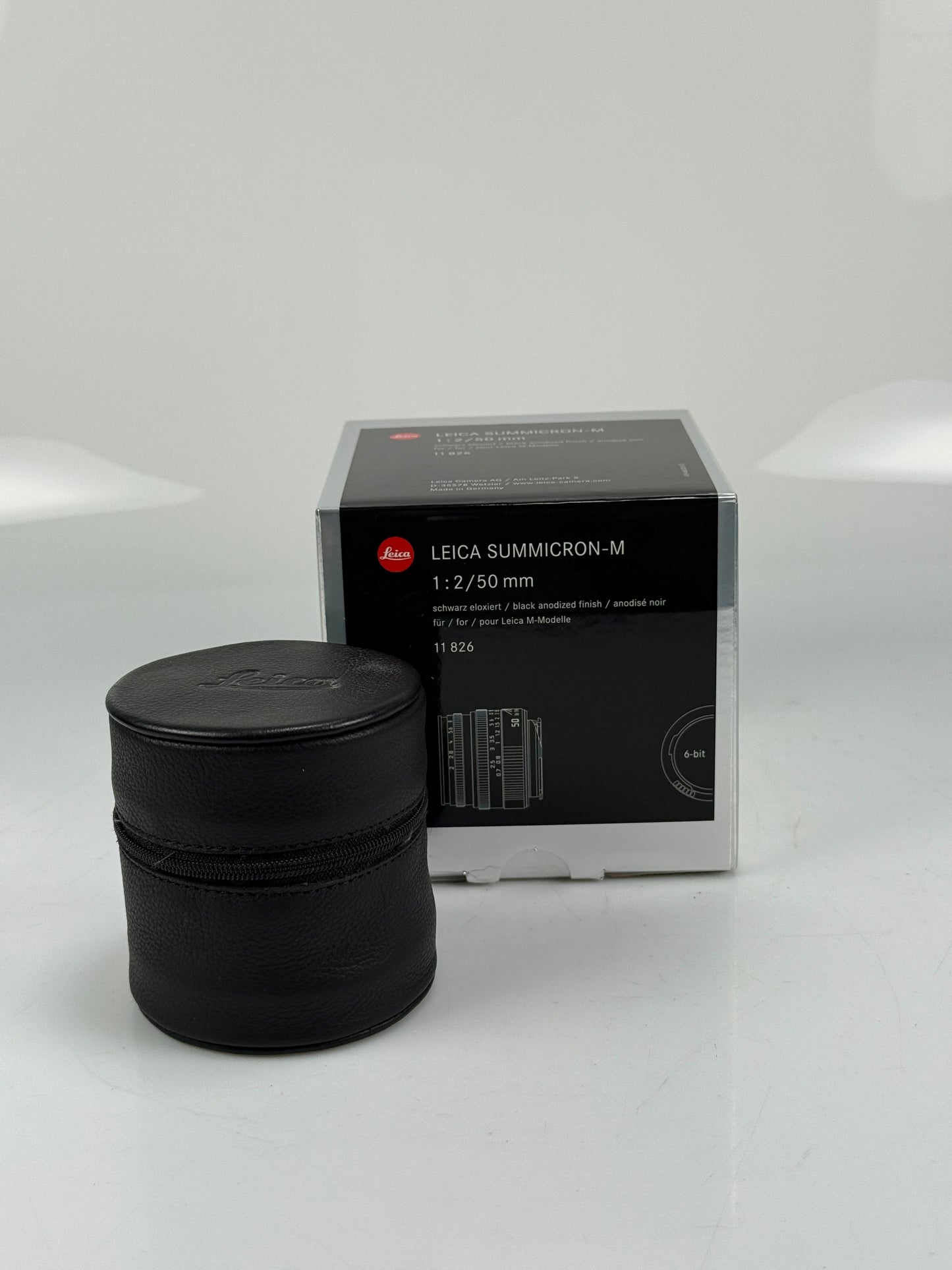 Leica Summicron M 50mm f2 V5 E39 11826 Rangefinder Lens