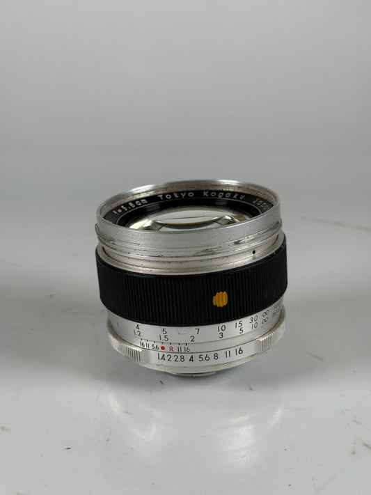 Topcon RE Auto-Topcor 5.8cm (58mm) F1.4 Lens Exakta Mount