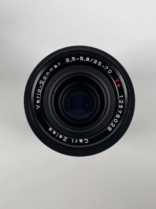 CONTAX Carl Zeiss Vario Sonnar T* 35-70mm F/3.5-5.6 G Lens G1/G2 Black