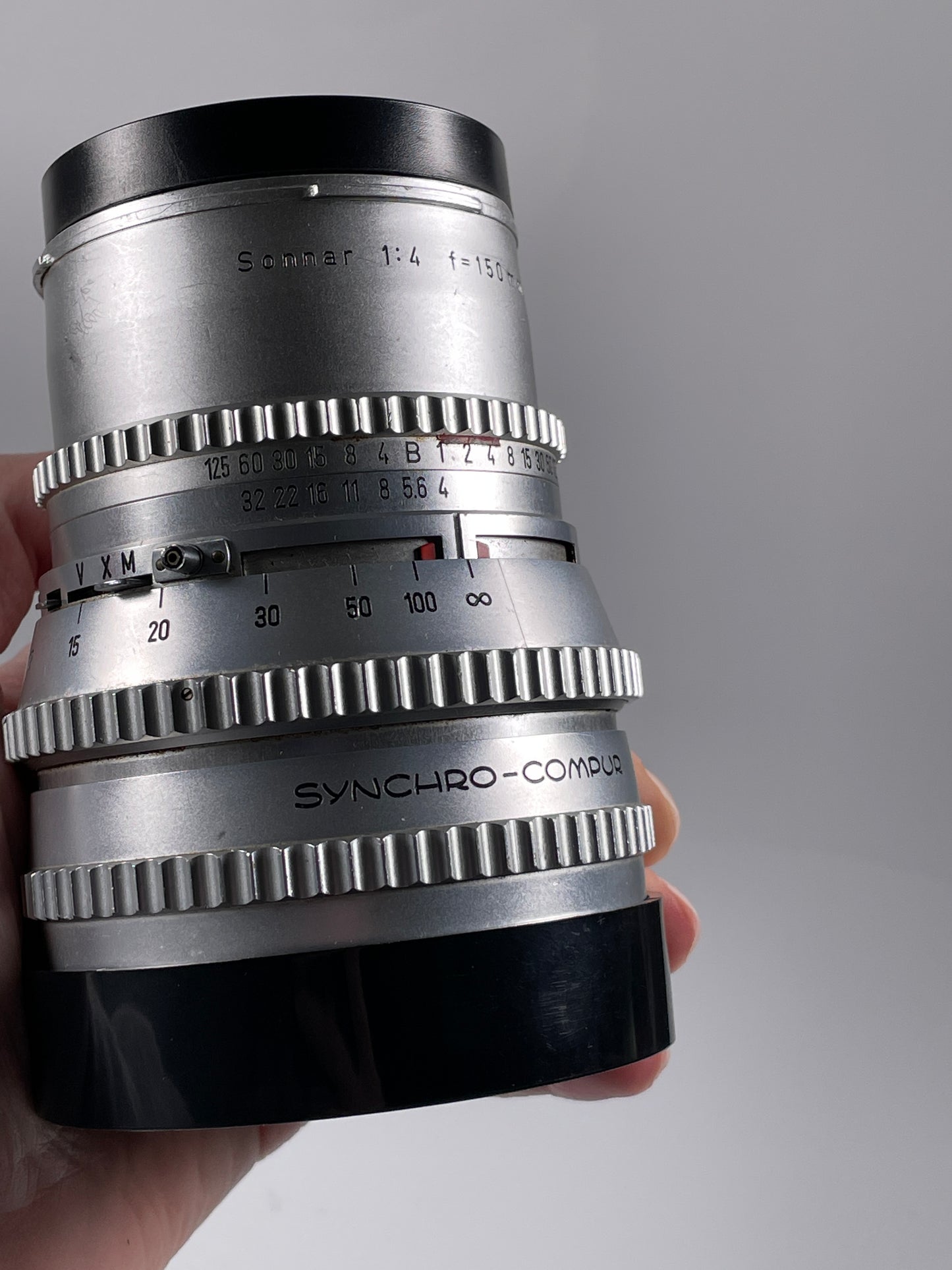 Hasselblad 150mm f4 Zeiss Sonnar C Lens 150/4 Chrome
