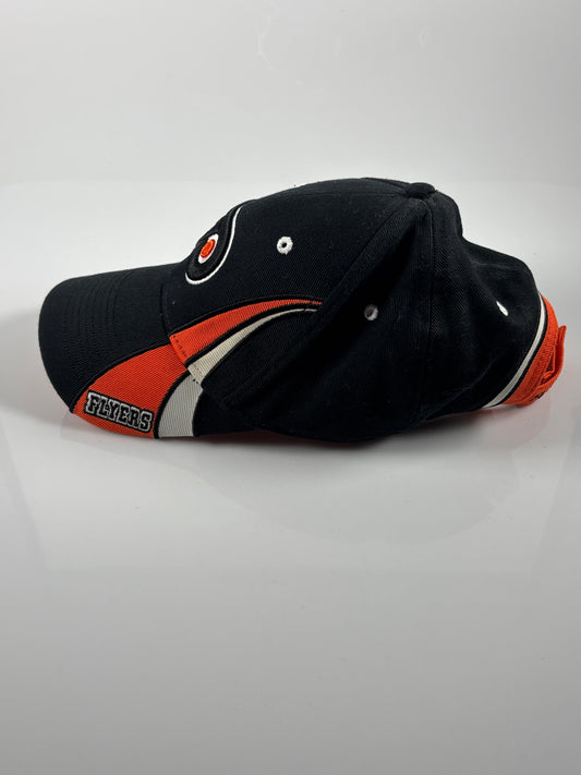Philadelphia Flyers Orange black Hat Embroidered Logo NHL