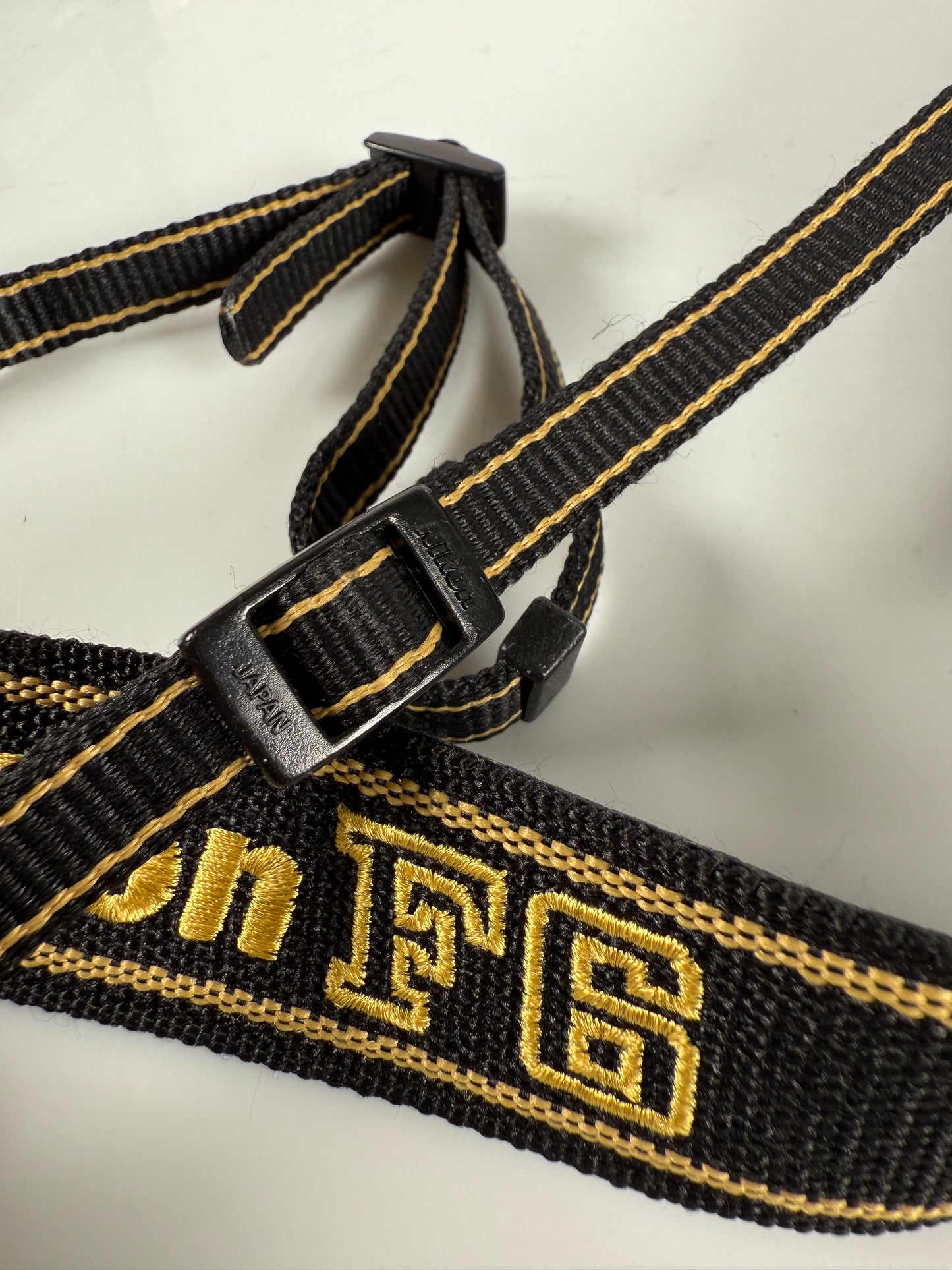 Nikon F6 Black / Gold Genuine Camera Neck Strap