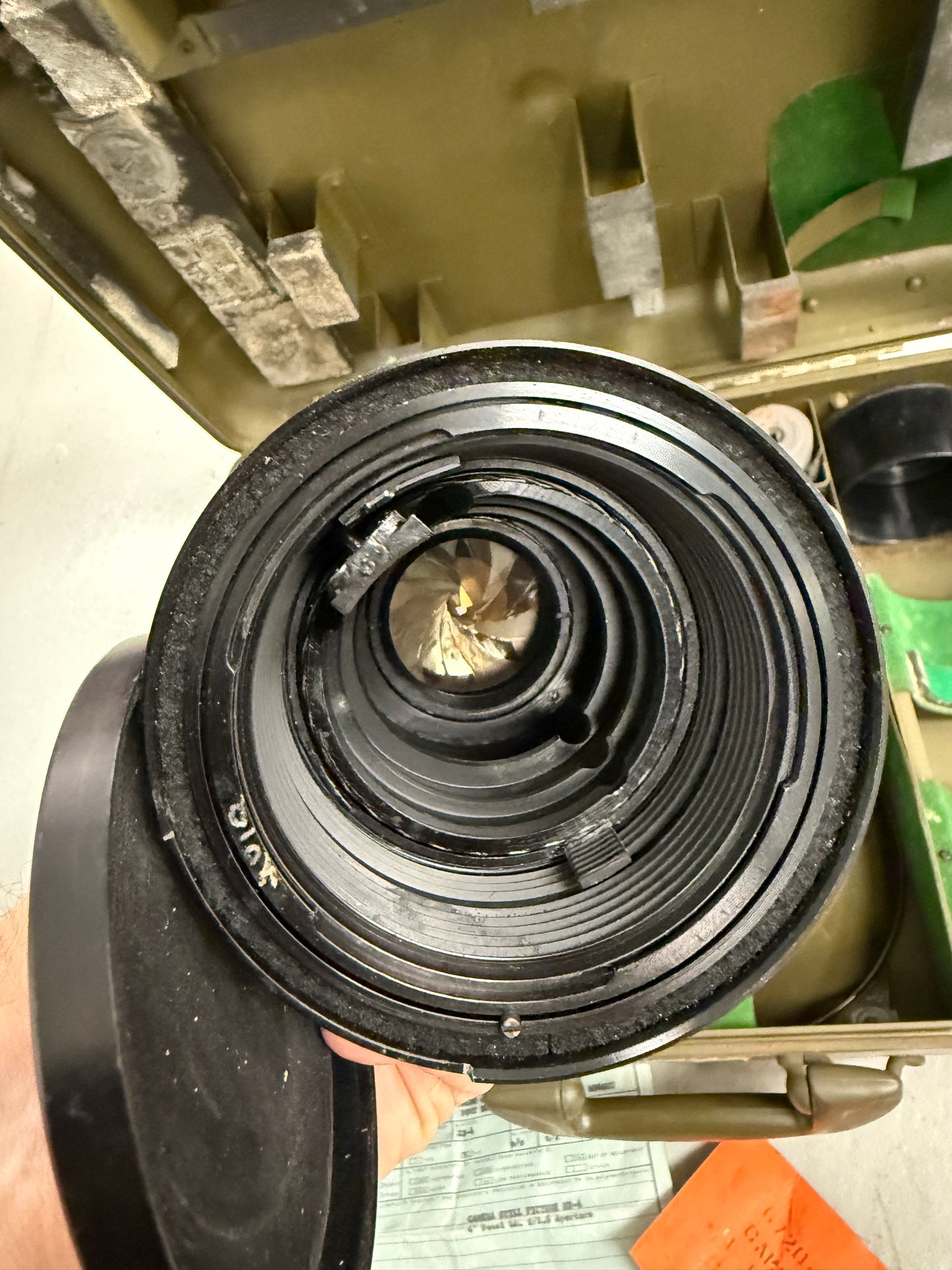 GRAFLEX SIGNAL CORPS U.S ARMY CAMERA KE-4 (1), EKTAR 4IN/ 8IN