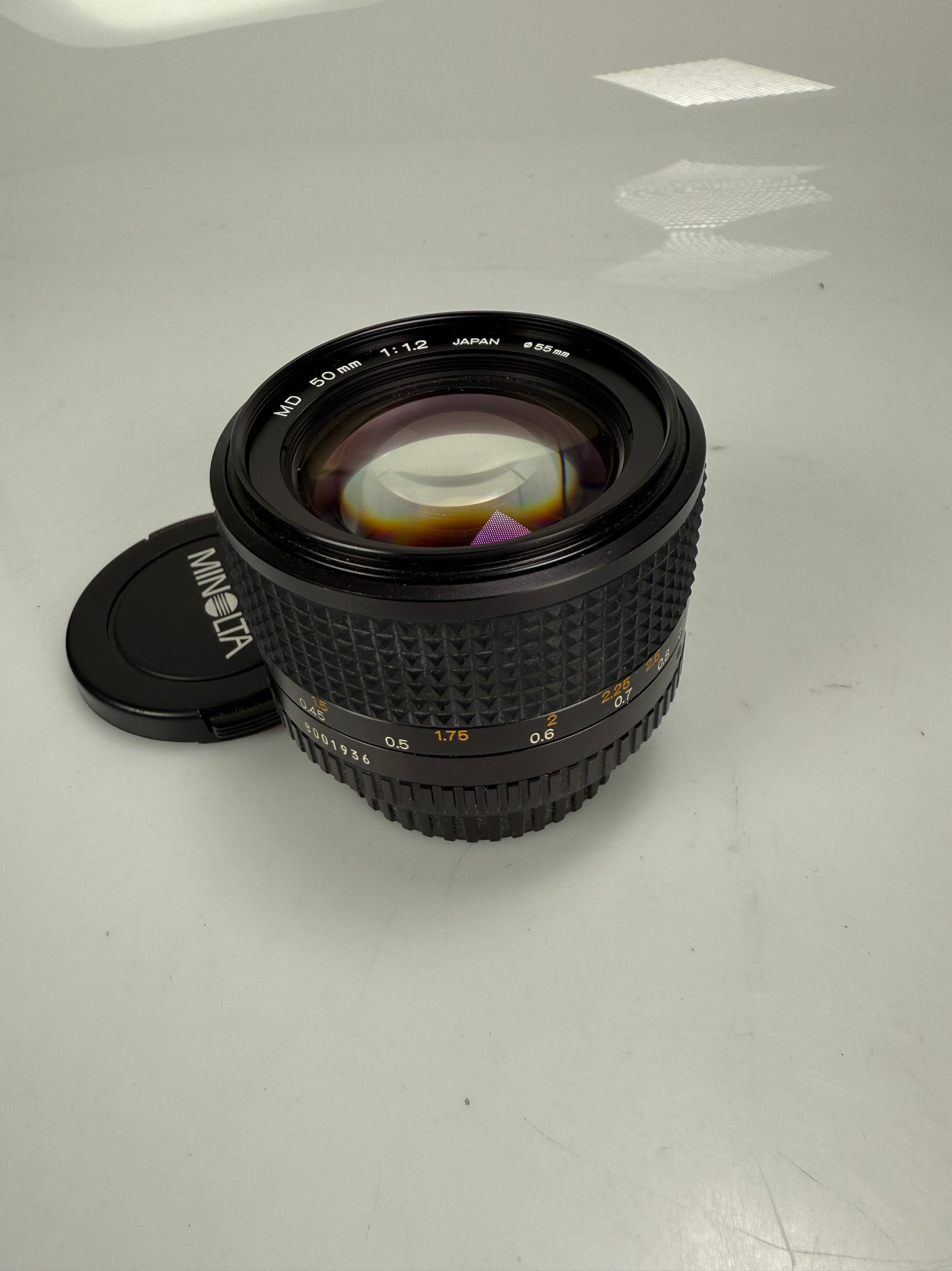Minolta MD 50mm F1.2 MF Standard Prime Lens