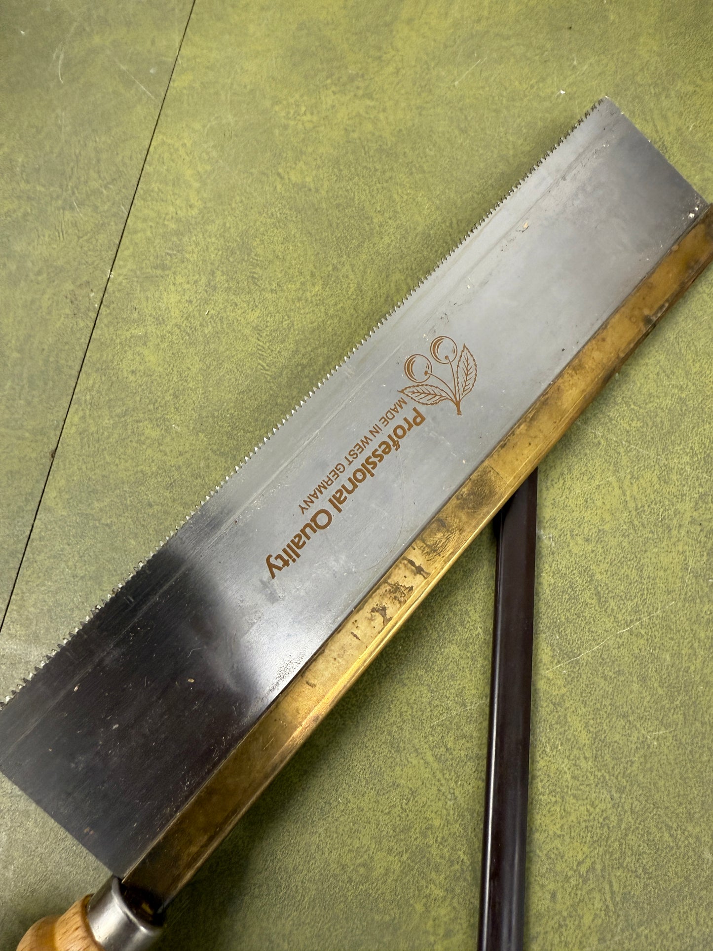 Two Cherries - Dovetail Saw With Brass Back