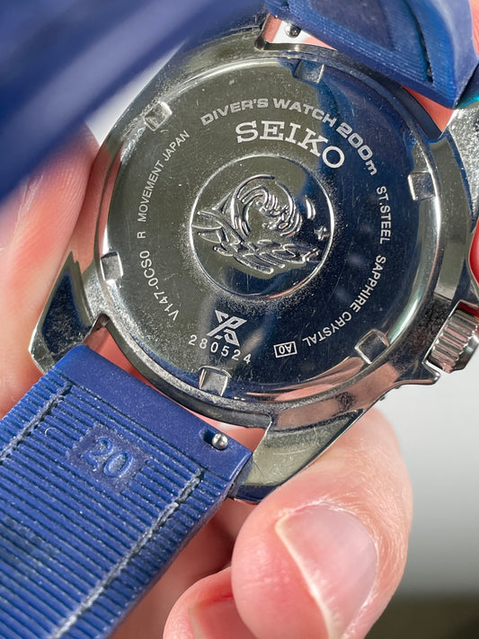 SEIKO Prospex Diver's V147-0CS0 200m Men's Solar Watch in BOX