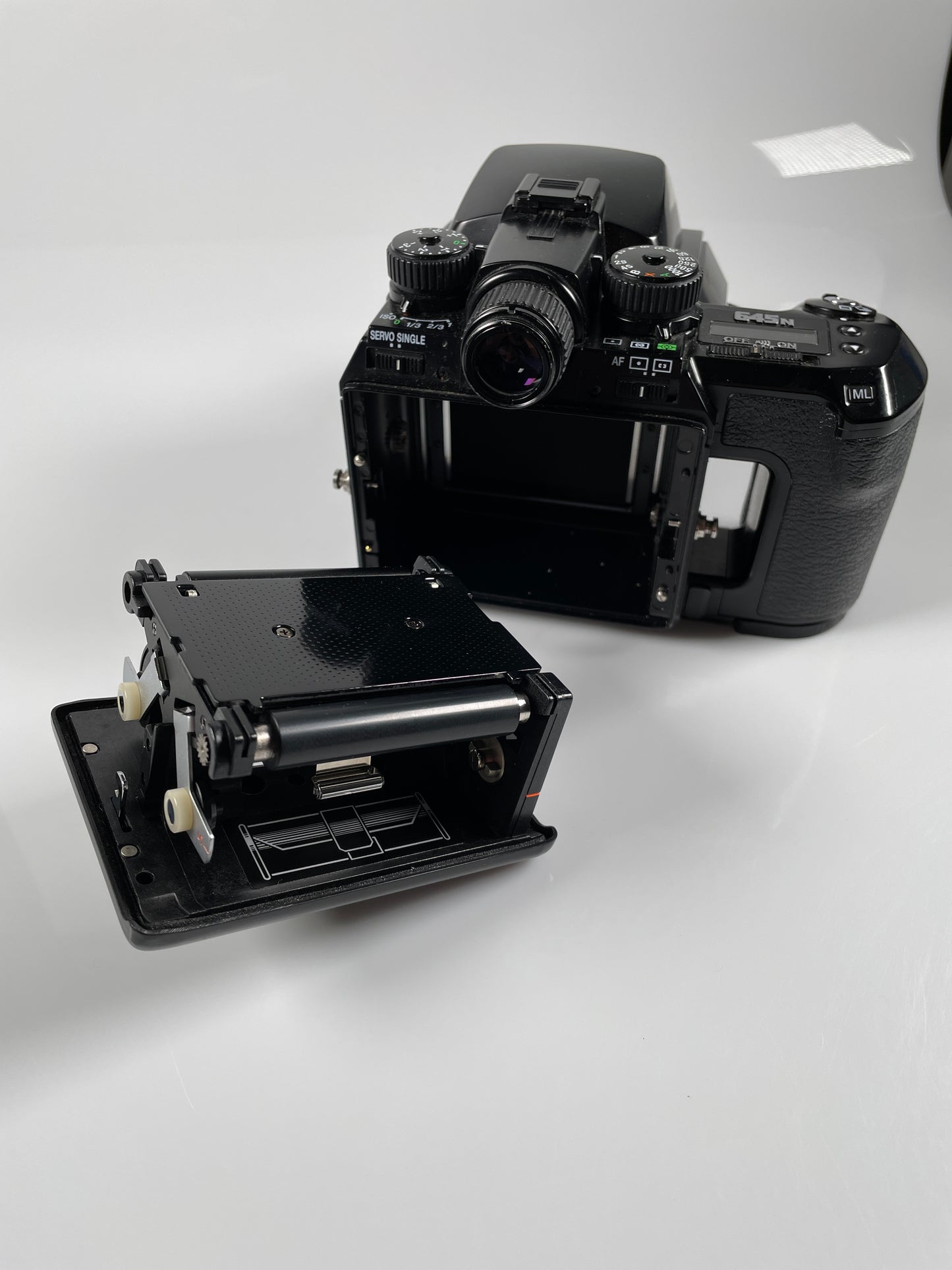 Pentax 645N Medium Format Film Camera + smc FA 75mm f2.8 Lens