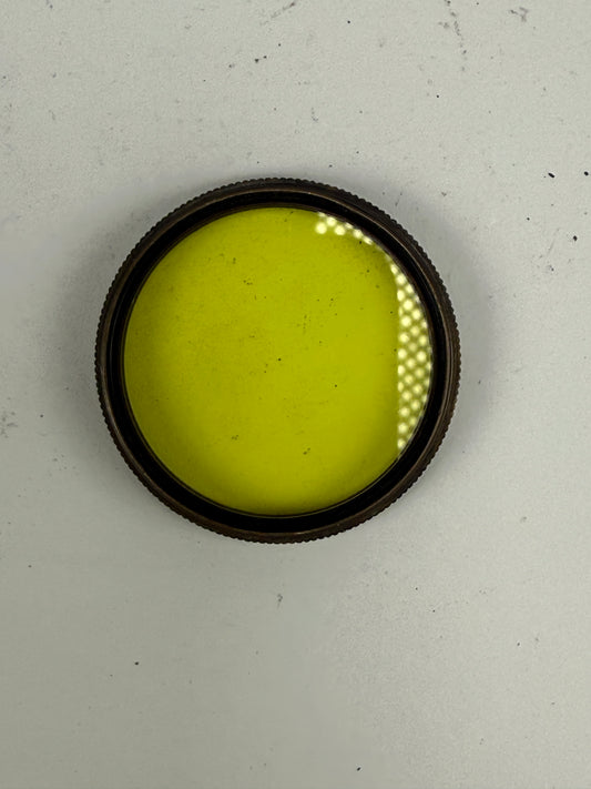 Leica leitz E34 34mm Black rim Yellow 1 Filter for 5cm summar