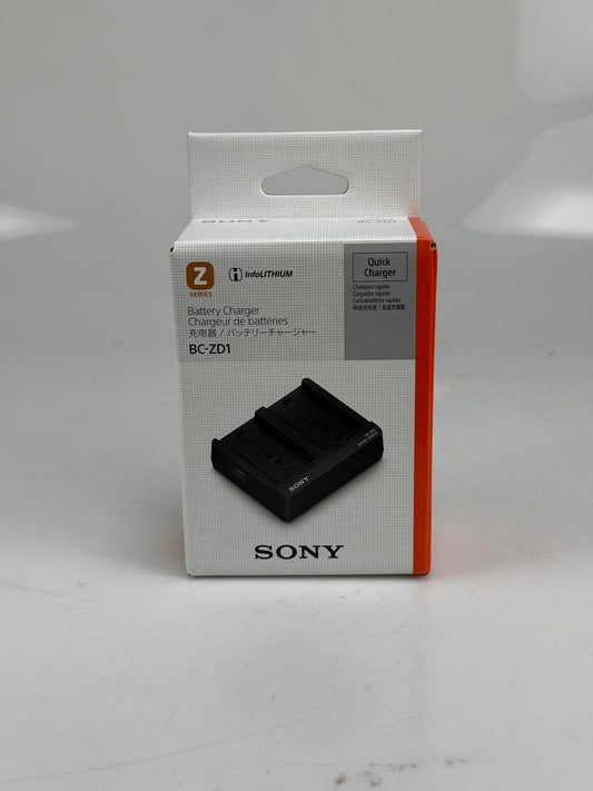 Sony - BC-ZD1 Dual Battery Charger for NP-FZ100 - Black