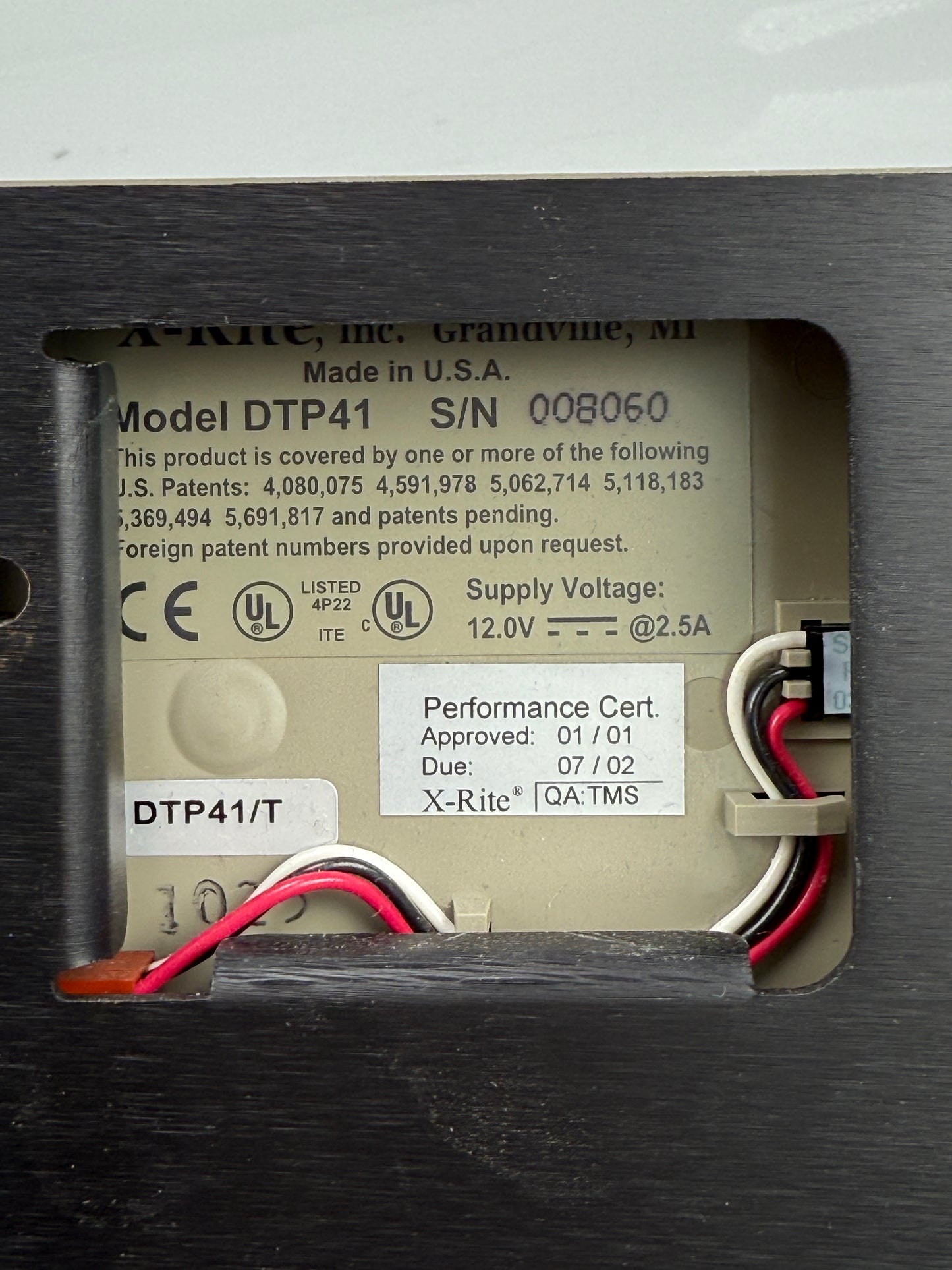 X-Rite DTP41 Color Autoscan Spectrophotometer