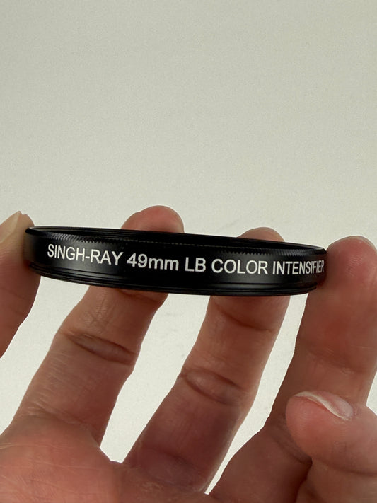 Singh-Ray 49mm LB Color Intensifier lens filter